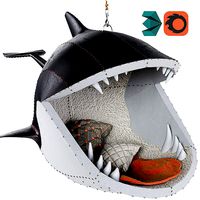 Swing chair by Porky Hefer Killer whale Fiona Blackfish