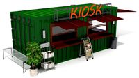 container retail kiosk
