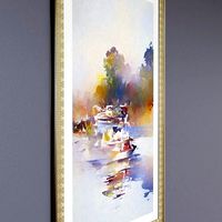 Framed Watercolor Painting 10