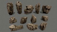 rocks