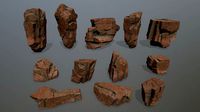 desert rock set