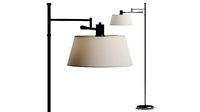 Pottery Barn Dahlia Metal Articulating Sectional Floor Lamp