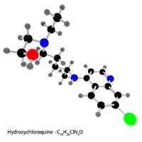 Drug HYDROXYCHLOROQUINE Molecule