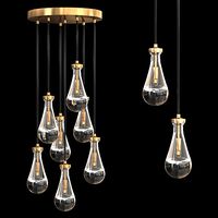 RAIN ROUND CHANDELIER 18
