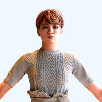 Asian Casual Woman in A-pose 4 - C1-F4K A