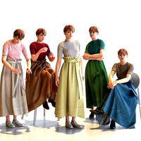 Posed Asian Casual Woman - 5 Pack 4 - C1-F4K