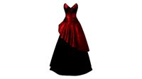 Strapless Bridal Corset Dress