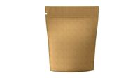Blank sachet bag mock up