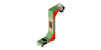 Z belt transporter conveyor