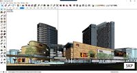 Sketchup Commercial Complex C2