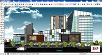 Sketchup Commercial Complex B7