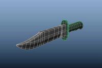 Knife modeling in maya