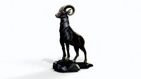 Goat Sculpture