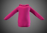 pink hoodie basic