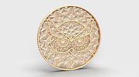 Circular Owl Decor