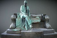 Karolyi Sandor counts statue
