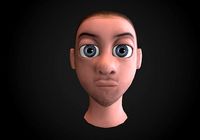 man head with stubble