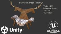Deer Barbarian Throne