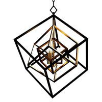 PRISMATIC CUBED CHANDELIER