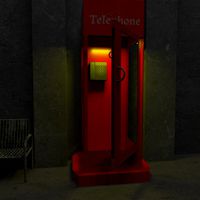 telephone cabinet