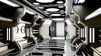 sci fi corridor
