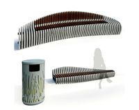 stylish parametric bench 2 options