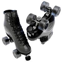 moxi rainbow rider roller skates monochrome