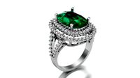 cushion cut ring