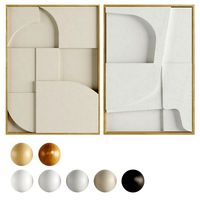 iolastudios - plaster painted relief artwork