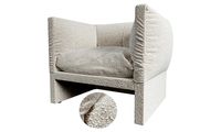 Tulip Lounge Chair - Maya Cream Boucle