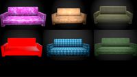 sofa 6 texture options