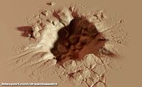 Explosion crater ground damage - and 2d decal - 02