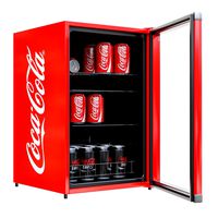 coca-cola mini fridge