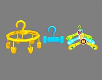cartoon clothes hangers - clips