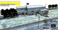 3D Train Station