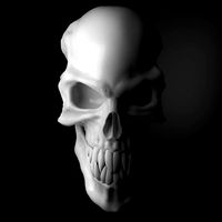 Vampire skull