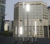 Outdoor Light Stele Type LU M O Gray
