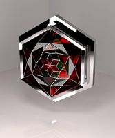 wall lamp chrome stained glass glass