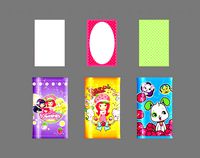 cartoon wet wipes - paper