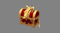 chinese dragon treasure box c - treasure chest