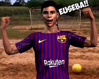 EUSEBA Football Meme Full Rigged Face rig Iran Ferreira