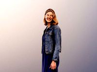 Janna 12024 - Standing Woman In Long Dress