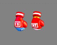 cartoon boxing gloves