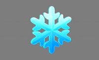cartoon snowflake