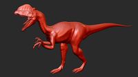 Dilophosaur 3D Model