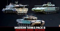 Modern Tank Collection B - Advanced Tank Blueprint UE4