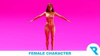 Realistic Female Character - Jessie