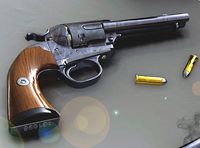 Colt SAA Bisley Low Poly Game Ready