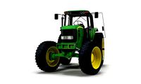 Tractor John Deere 7330 Rigged