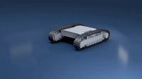 Caterpillar 3D model rigging
